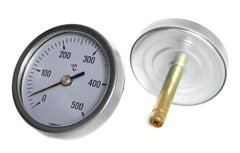Термометр біметалевий Ø63 0…500°C L-50мм Cewal PSZ63GC