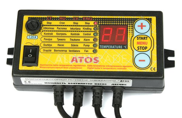 Автоматика для твердопаливного котла Viadrus U22-ATOS + WPA 06