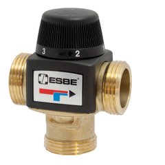Термостатичний змішувальний клапан 20-55°С DN20 1" Esbe VTA 372