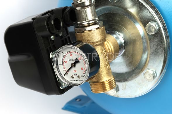 Реле тиску води Italtecnica PM/5GS зі шкалою