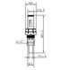 Расходомер для коллектора 0,5–5 л/мин 1/2" SD Forte