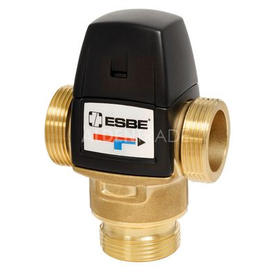Термостатичний змішувальний клапан 50-75°С DB20 1" Esbe VTA 522