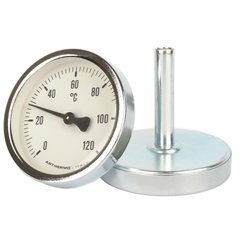 Термометр биметаллический Arthermo Ø63 0...120°C L-45мм
