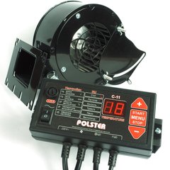 Контроллер котла Polster C 11 + вентилятор NWS 75 c диафрагмой