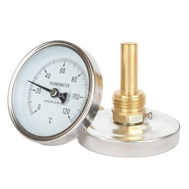 Биметаллический термометр SD17440 Ø63 0-120°C L-47мм