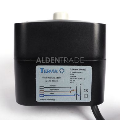 Электропривод трехходового клапана Tervix Pro Line AZOG