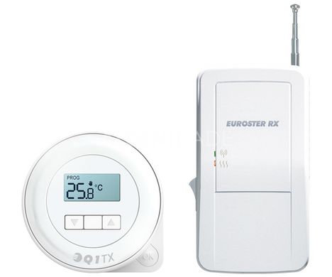 Кімнатний регулятор температури Euroster Q1 TXRX бездротовий