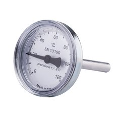 Термометр для смесительного клапана Icma 134 Ø50мм 0...120°C
