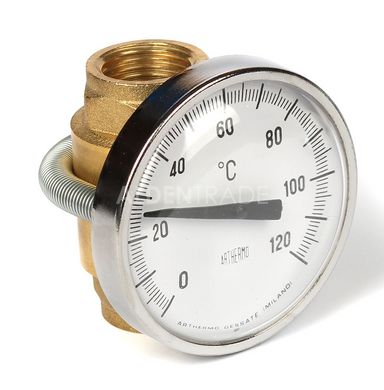 Термометр биметаллический накладной Arthermo AR-TUB Ø63 0...120°C