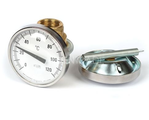 Термометр биметаллический накладной Arthermo AR-TUB Ø63 0...120°C