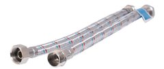 Гнучкий шланг для води гайка-штуцер 100см 1/2" SD094 алюмінієве обплетення