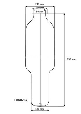 Мембрана для бака на 80-100л Ø80 SeFa