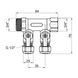 Колектор 3/4" на 2 виходи з кульовими кранами під 16 трубу SD231